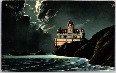 Vintage Postcard Cliff House Destroyed By Fire Sept 7 1907 San Francisco Ca • $25.94