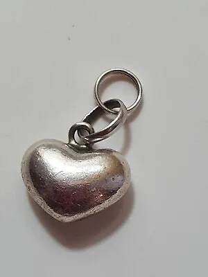 Links Of London Puffy Heart Charm. Fully Hallmarked. • £17