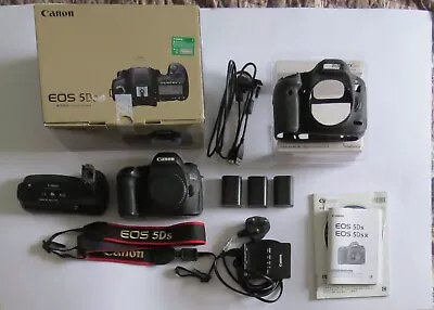 Canon EOS 5DS 50.6MP DSLR Camera: Original Box With Accessories Plus Extras • £690