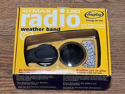 $68.95 • Buy FreePlay Portable Self Powered Radio AM/FM Radio Solar, Electric, Wind-Up New!