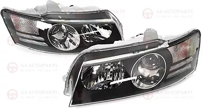 Projector Black Headlights Pair For Holden Commodore VZ SS Calais HSV Crewman • $489