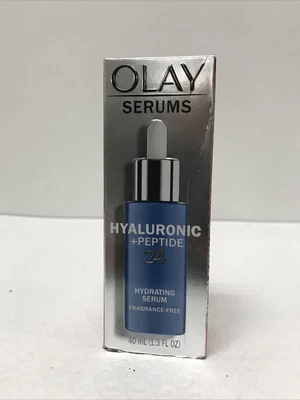 $9.80 • Buy Olay Serums Hyaluronic + Peptide 24 Hydrating Serum 1.3 Fl Oz - Authentic