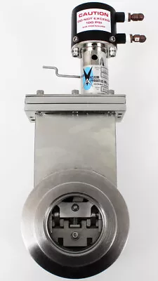 $168 • Buy High Vacuum Apparatus HVA Chamber KF-60 Pneumatic UHV Gate Valve 122-0256