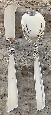 Oneida Community SOUTH SEAS Master Butter Knife & Sugar Spoon SilverPlate • $9.99