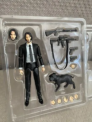 TTHH John Wick Keanu Reeves 1/12 Scale Action Figure Set 1:12 Articulated • £16.99