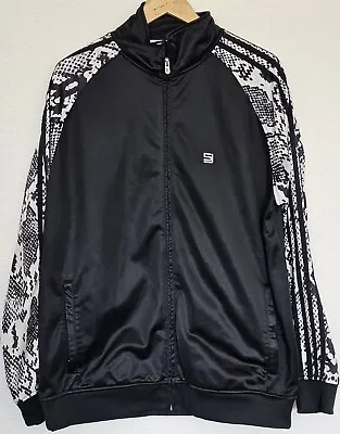 Sean John Men's Size XL Black & Snakeskin Design Jacket ~ Clean & Smoke/Pet Free • $9.99