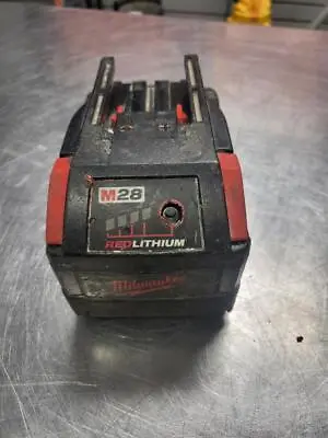 Used MILWAUKEE M28 28V 48-11-2830 Red Lithium XC Battery LiIon Ion (QUC020536) • $59.99