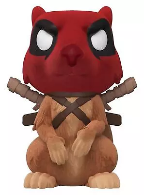 Deadpool (Comics) - Squirrelpool Flocked Pop! Vinyl - 10 Inch • $127.92