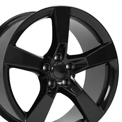 20 Inch Black 5443 Wheels SET Fits Camaro - SS Style Rims 20x9 (non-staggered) • $772