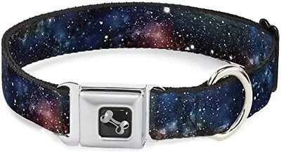 £9.99 • Buy Buckle Down Space Dust 1  Dog Collar - Quick Release - Medium 11 -17  Neck