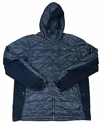 Outdoor Research Cathode Hooded Puffer Jacket Primaloft Pertex Black 2XL • $57.25