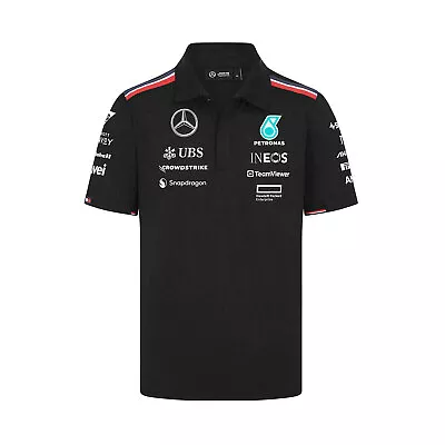 2024 Mercedes AMG F1 Men's Team Black Polo (S) • $88.20