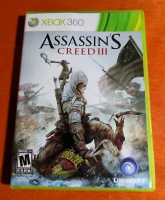 $10 • Buy Assassin's Creed III Microsoft Xbox 360 Ubisoft Havok Gameware Adobe Flash