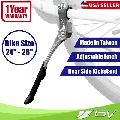 Bicycle Rear Side Kickstand Bike Kick Stand Adjustable Alloy Road MTB BMX 24-28  • $16.98