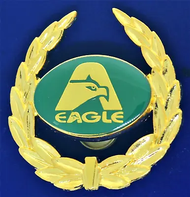 £34.41 • Buy Eagle Air Pilot Hat Badge Airline Pilot Wing KW