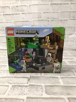 LEGO 21189 Minecraft The Skeleton Dungeon 364pcs Damaged Box • $23.99