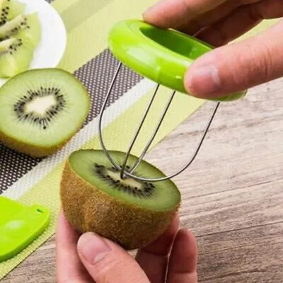 Mini Fruit Kiwi Cutter Peeler Slicer Tool Kitchen Gadgets Tools Kiwi ZS • £2.56