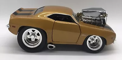 Funline Muscle Machines 1969 Camaro Z/28 Gold Die Cast • $20.99