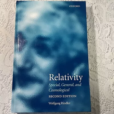 Relativity : Special General And Cosmological By Wolfgang Rindler 2006 Ex Cond • $35