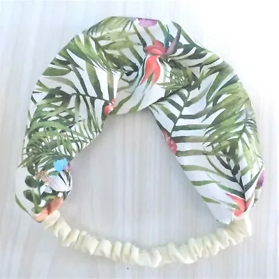 £3 • Buy Ladies Retro Style Tropical Cotton Handmade Hair Wrap Elastic Bandana Headband