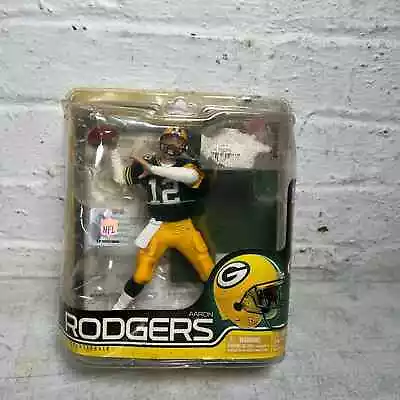 Mcfarlane Aaron Rodgers #12 Green Bay Packers Action Figure NFL Sports Series 27 • $15