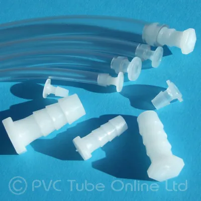 Plastic Tube Stopper Plug Bung End Cap Barbed Hose Fitting 4mm 5mm 6mm 8mm 10mm  • £3.45