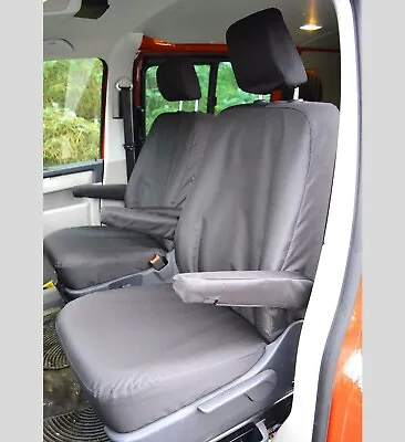 Volkswagen Transporter T5 Kombi Crew Cab EXTRA HEAVY DUTY Tailored Seat Covers • $271.47