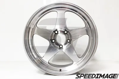 Rota Slipstream Wheels 18x9.5 +38 5x114.3 Machine Polish Tsx Wrx Tl Is300 S2000 • $1125