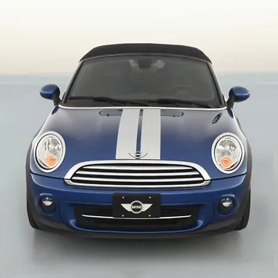 4  VINYL BONNET And BOOT RALLY STRIPES RACING STRIPE DECAL KIT For MINI COOPER S • $21.99