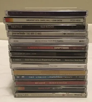 14 Rock/Metal CD Lot Saliva Seether Rise Against STP Machine Gun Kelly Etc. • $17.99