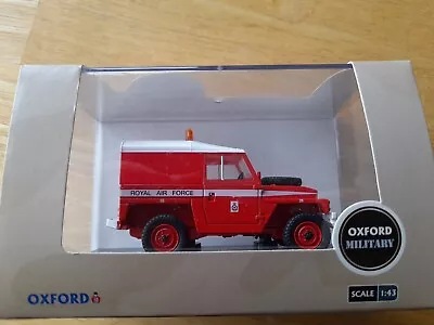 Oxford Raf Red Arrows Land Rover 1/2 Ton Lightweight Car Model 43lrl003 1:43 • £12.50