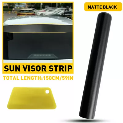 Sun Visor Strip Windshield Banner Vinyl Long Lasting Premium Blank Decal • $10.99