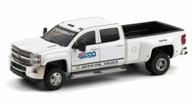 $8.12 • Buy 2017 CHEVY SILVERADO 3500 DUALLY 1/64 Scale DIECAST CAR GREENLIGHT 46060A/48