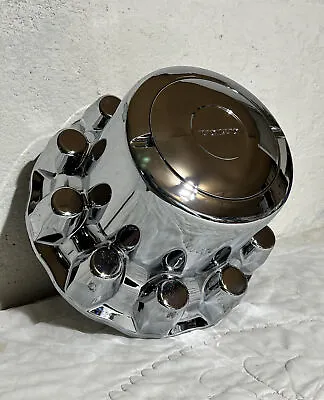 2019-2024 Volvo VNL 860 Semi Dually Chrome REAR 10 Lug Wheel Center Hub Cap • $119