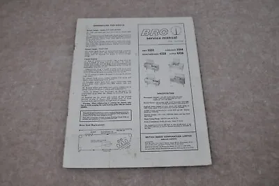 BRC HMV 2332 Ferguson 3344 Marconiphone 4320 Ultra 6326 Radiogram Service Manual • $4.98