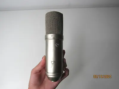 MXL Silver Microphone FOR PARTS OR REPAIR ONLY No Power • $24.99