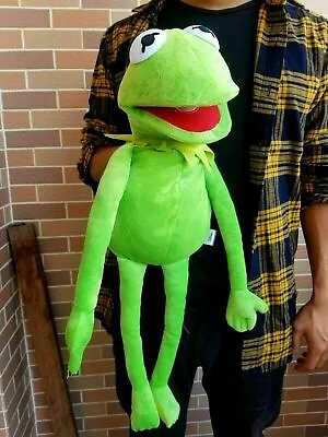 23  Kermit The Frog Hand Puppet Soft Plush Doll Toy Kids Best Christmas Gift • $16.99