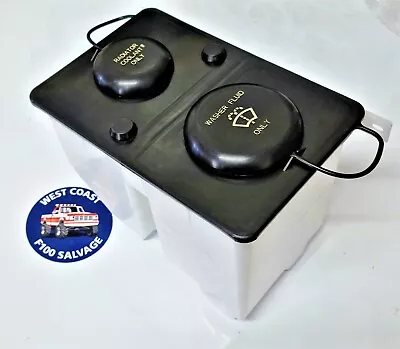 $129.70 • Buy Ford F100 F150 Washer Bottle And Radiator Overflow New 81-96 Bronco F250 F350