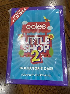 COLES MINI'S LITTLE SHOP 2 FULL COMPLETE SET IN CASE & INC 30 Minis • £31.01