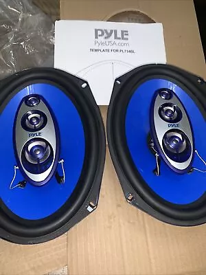 Pyle PL714BL 7x10  4-Way Car Component Stereo Speakers - Pair • $30