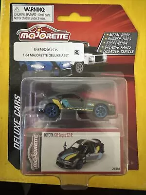 Majorette Deluxe Cars Toyota GR Supra SZ-R 1:64 Scale Diecast • $27.99