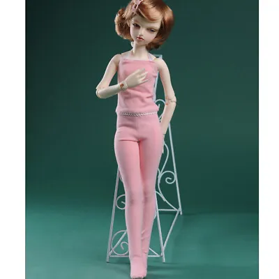 1/4 BJD MSD Top And Tights All In One Dress MSD - Body Stockings (Pink) • $12