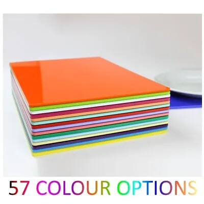£7.25 • Buy Plastic Placemat Acrylic Placemats Colour Kitchen Dining Table Mix & Match