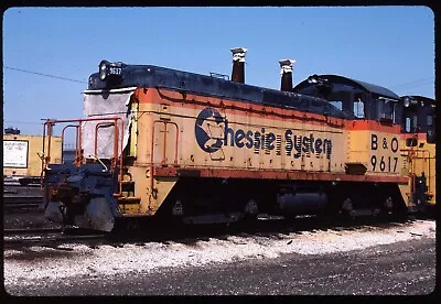 Original Railroad Slide - BO Baltimore & Ohio 9617 No Location 3-26-1987 • $4.97