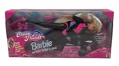 BARBIE Ocean Friends Baby KEIKO Killer Whale 1996 Mattel NRFB • $49.95