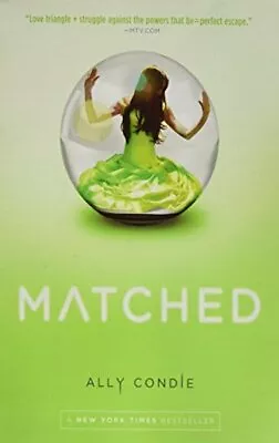 MATCHED BY ALLY CONDIE 2011 Scholastic Paperback  • $5.99