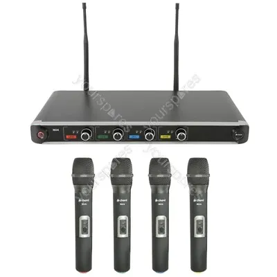 Chord NU4 Quad UHF Wireless Microphone System - NU4-H - Handheld • £318.90