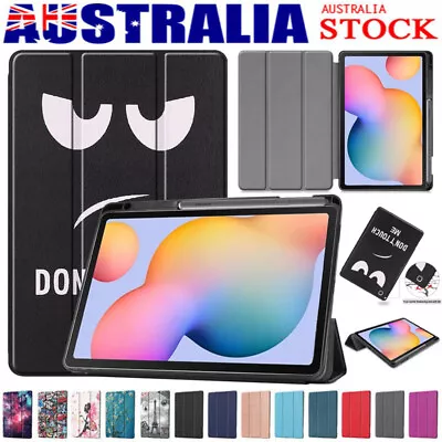 $5.65 • Buy For Samsung Galaxy Tab S6 Lite 10.4  P610 P613 Smart Case Pen Slot Leather Cover