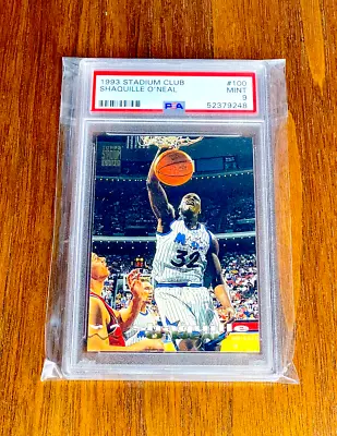 Shaquille O'Neal 1993 Topps Stadium Club #100🏀🏀🏀PSA 9 MINT🏀🏀🏀ThePennyGame • $1.25