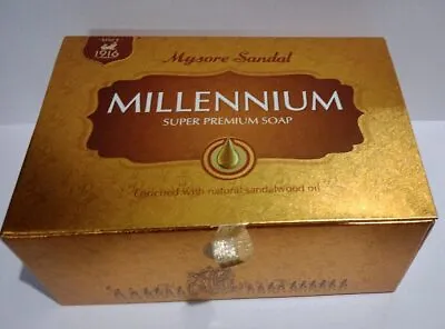 Mysore Sandal Millennium 150 GM Super Premium Sandalwood Soap • $29.99